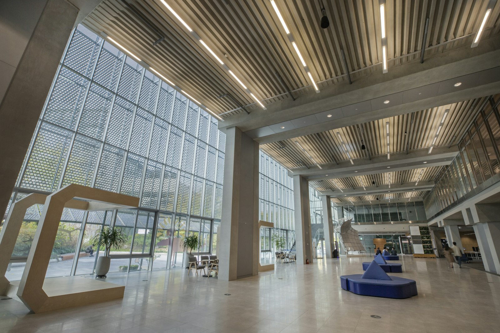 Modern exhibition hall